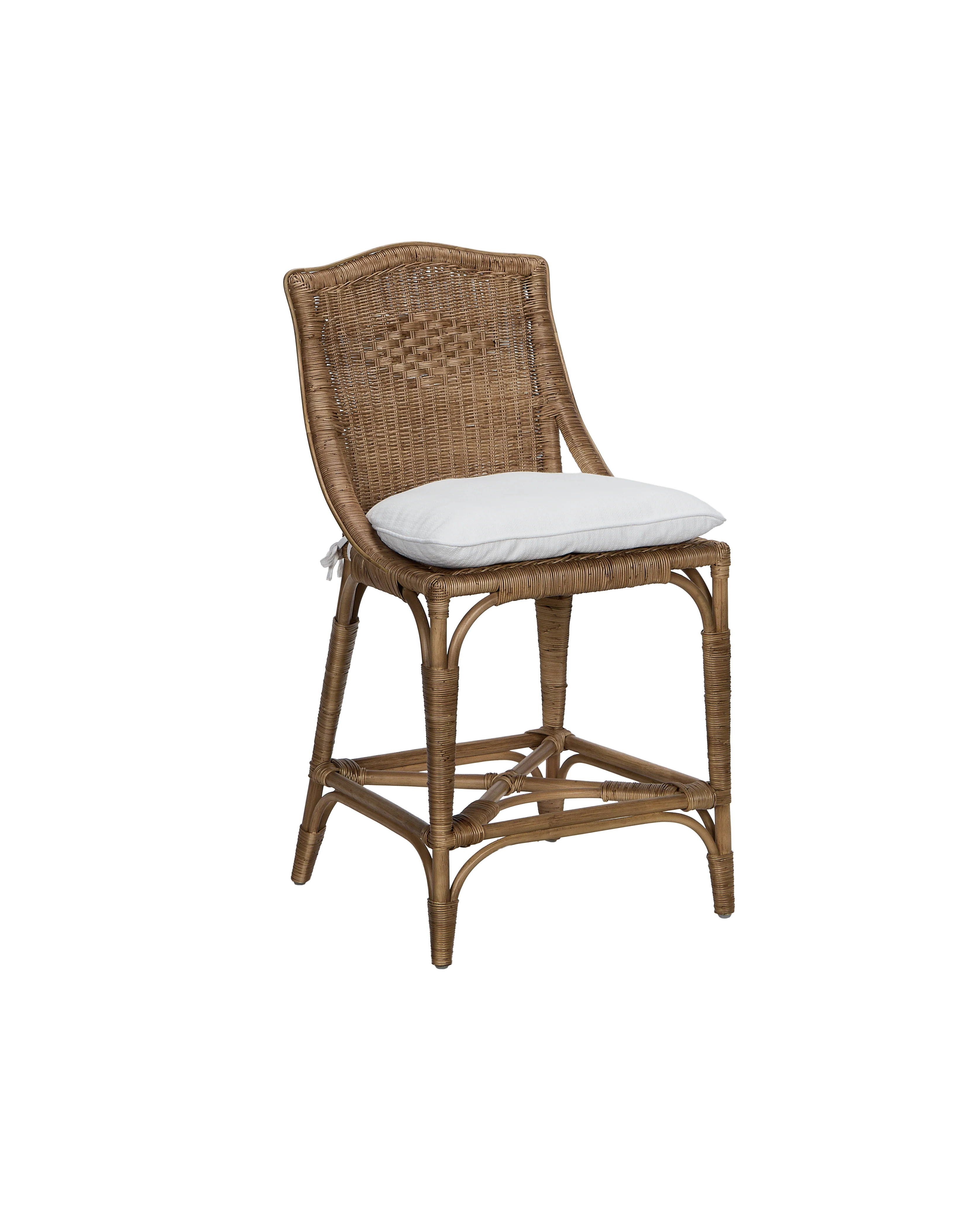 Memory Rattan Counter Stool | Olive Ateliers