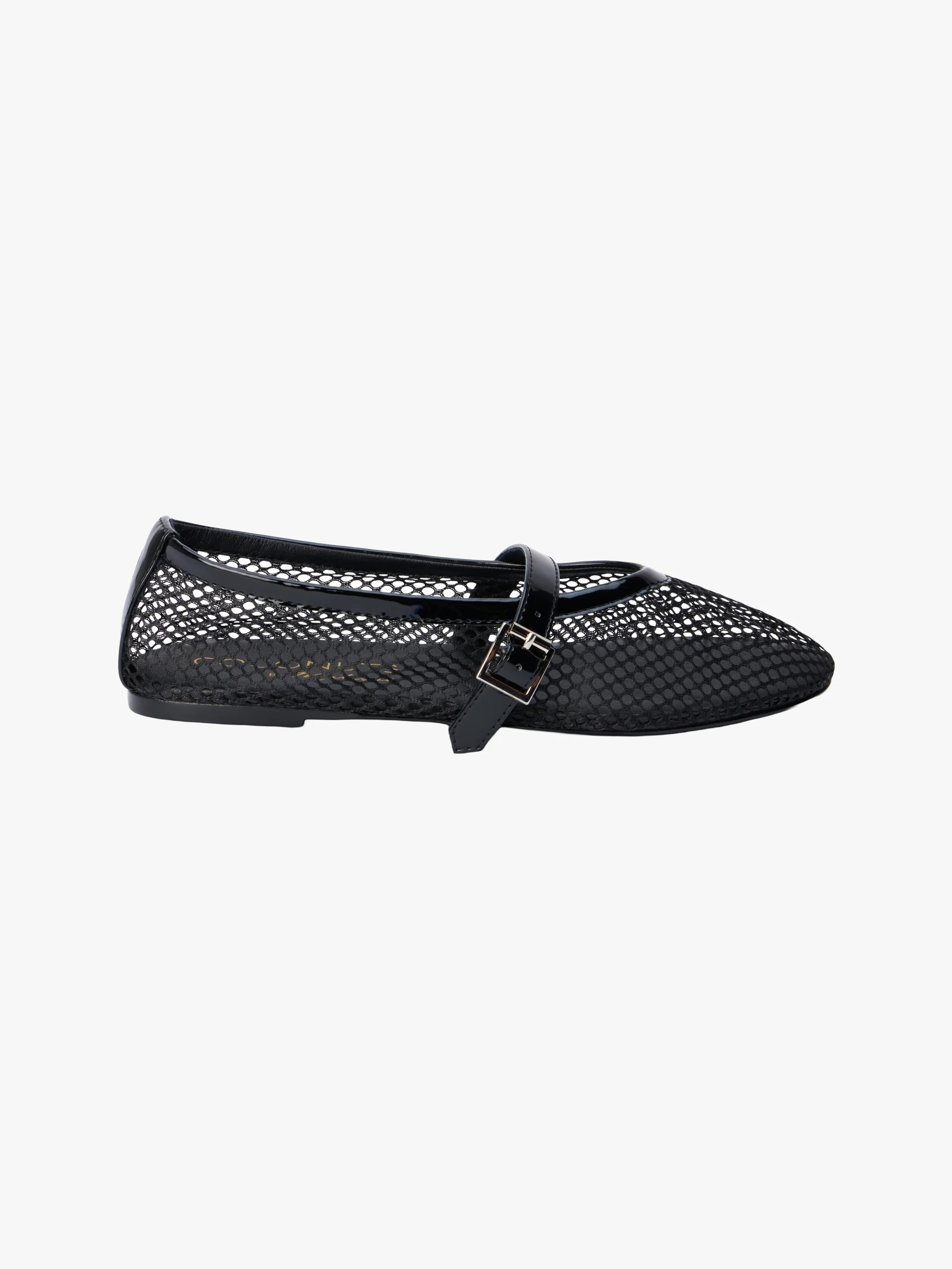 Nolita Mesh Mary Jane - Black | Lisa Says Gah