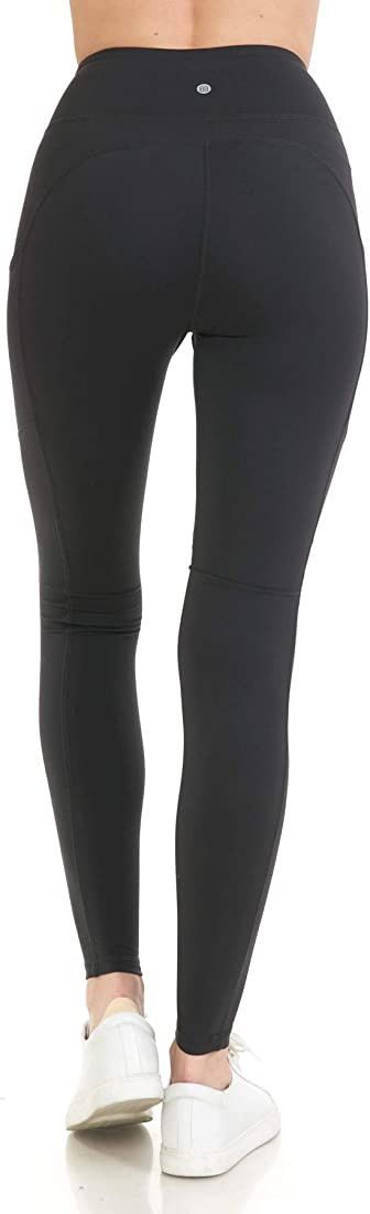 Leggings Depot High Waist Solid Athletic Pants for Women Pocket Yoga Pants - Reg(S,M,L,XL), Plus ... | Amazon (US)