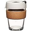 KeepCup 12oz Reusable Coffee Cup. Toughened Glass Cup & Natural Cork Band. 12-Ounce/Medium, Filte... | Amazon (US)