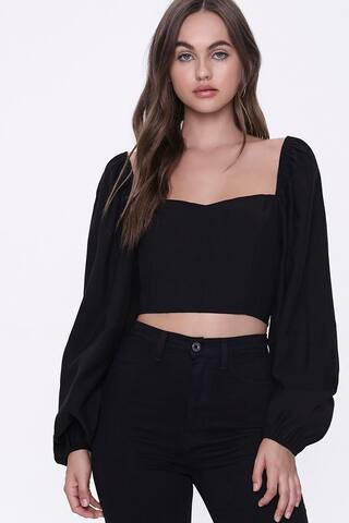 Sweetheart Peasant Top | Forever 21 (US)