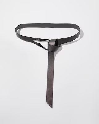 Leather Single Strap Tie Belt | Chico's