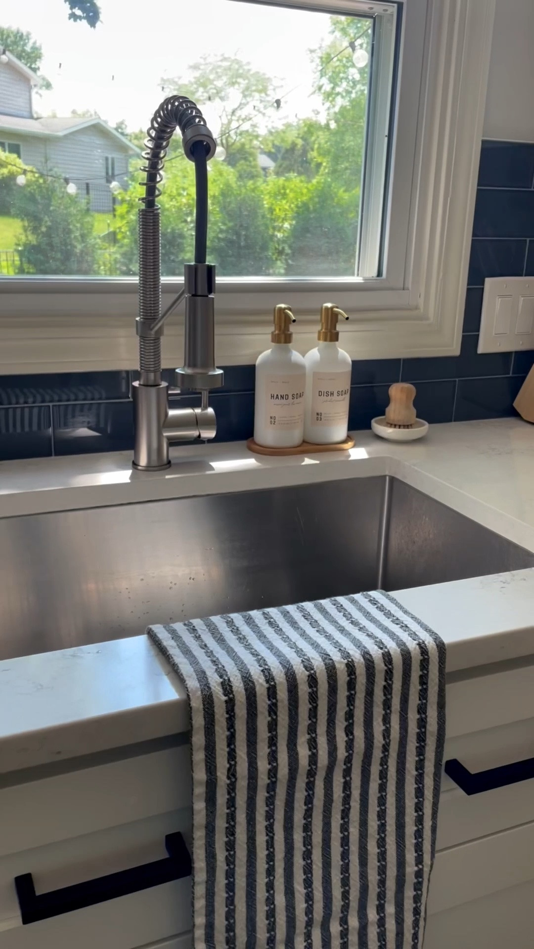I feel like I don’t share this space enough on here!Probably because it’s the most used space in the house and it shows 🤪 

We had a few options here, but we didn’t want to lose our dining room because we use it often when we host and expanding the house wasn’t in the budget. So, we kept the same footprint but just made it way more functional for us! Just goes to show that small spaces still work if they are thoughtfully designed. 🫶🏻
.
.
.
.
.
#kitchenremodel #smallkitchen #smallkitchendesign #classickitchen #whitekitchen

#LTKHome