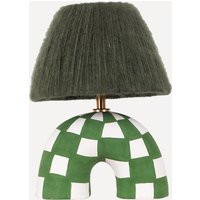 Handmade Green Checkerboard Table Lamp Ceramic Designer Lighting | Etsy (US)