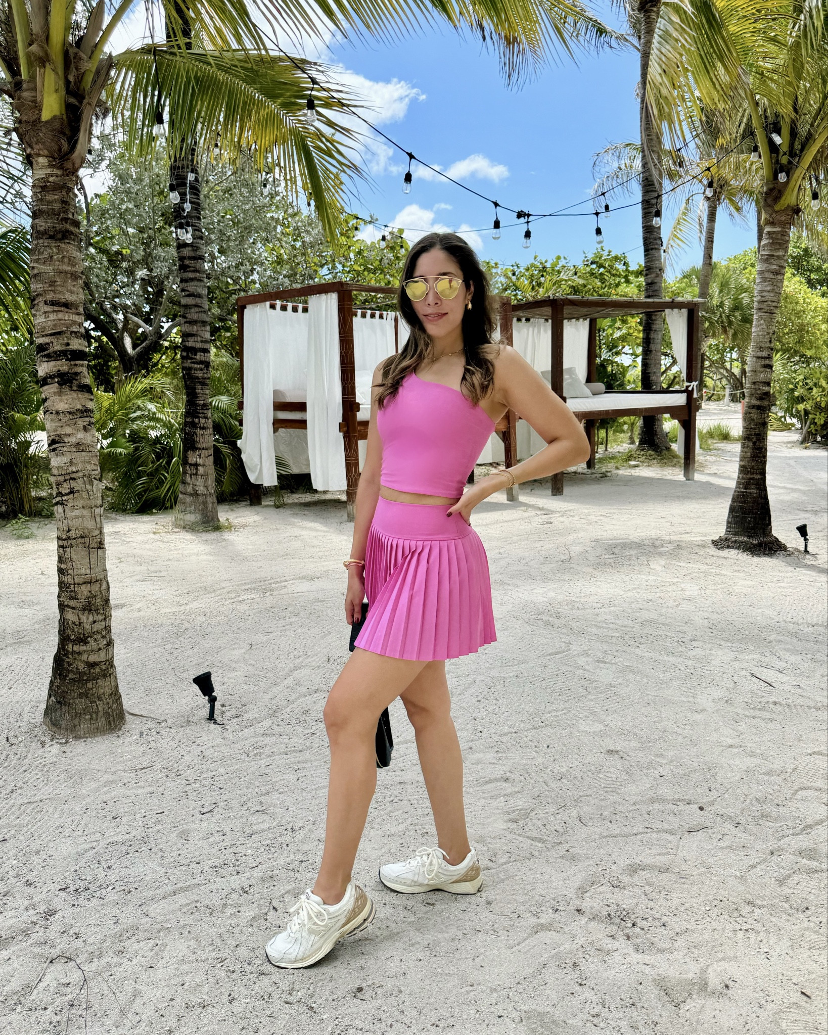 Cutest set for an outdoor barre class in Miami 🩷✨ 

#LTKActive #LTKstyletip #LTKfitness