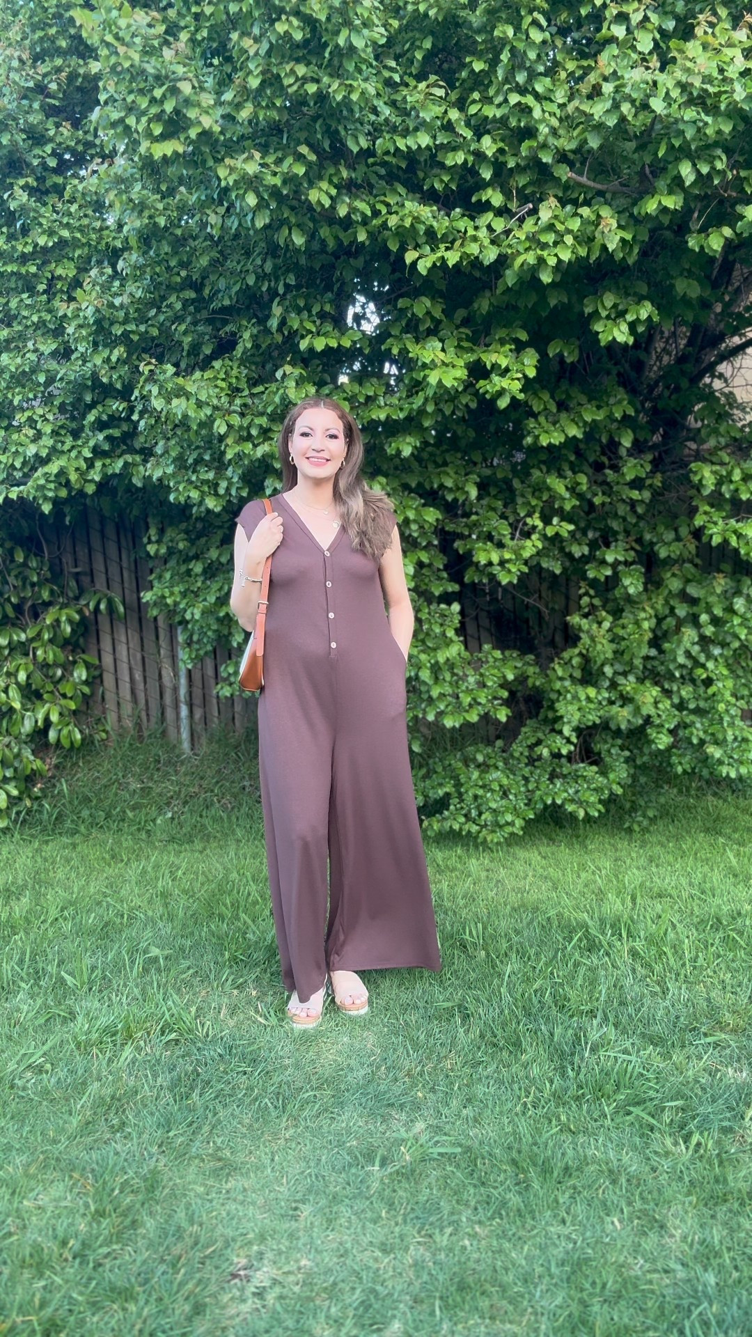 MEROKEETY Women's 2025 Cap Sleeve Summer Operal, Deep V Neck, Buttons, Oneit with Wide Leg Pants.
Size:M

#LTKSummerEdit #LTKStyleTip #LTKMidsize