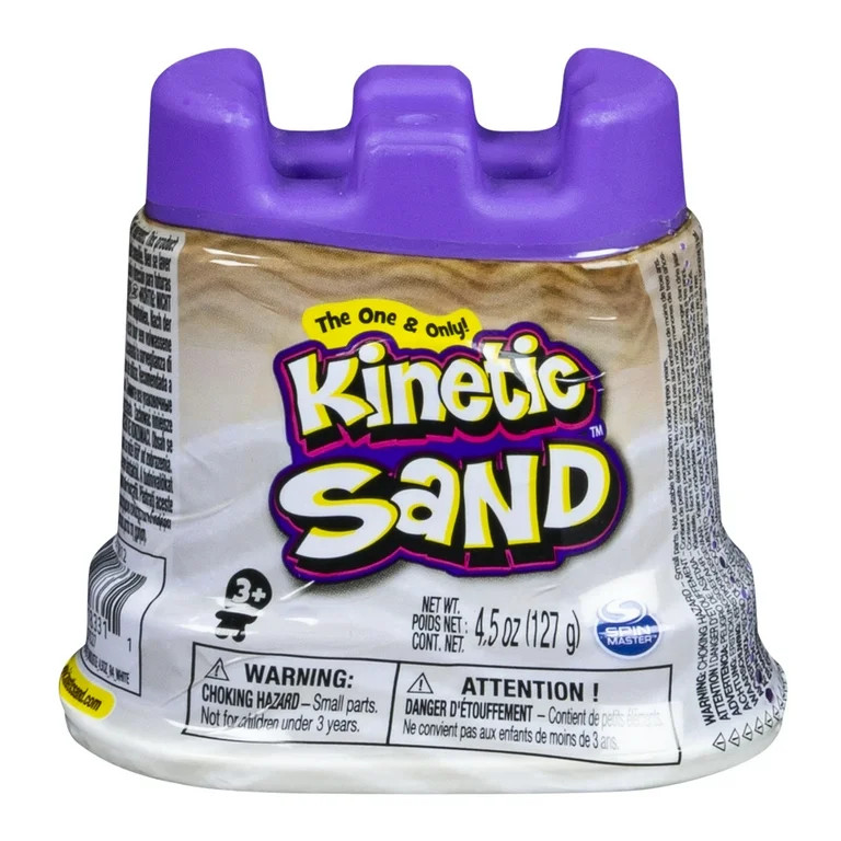 Kinetic Sand - Single Container - 4.5 oz - White | Walmart (US)
