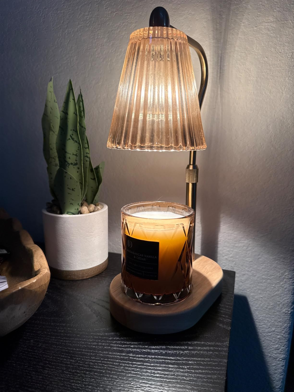 Candle Warmer Lamp with Timer Dimmer Adjustable Height, Electric Wax Warmer Vintage Home Decor fo... | Amazon (US)