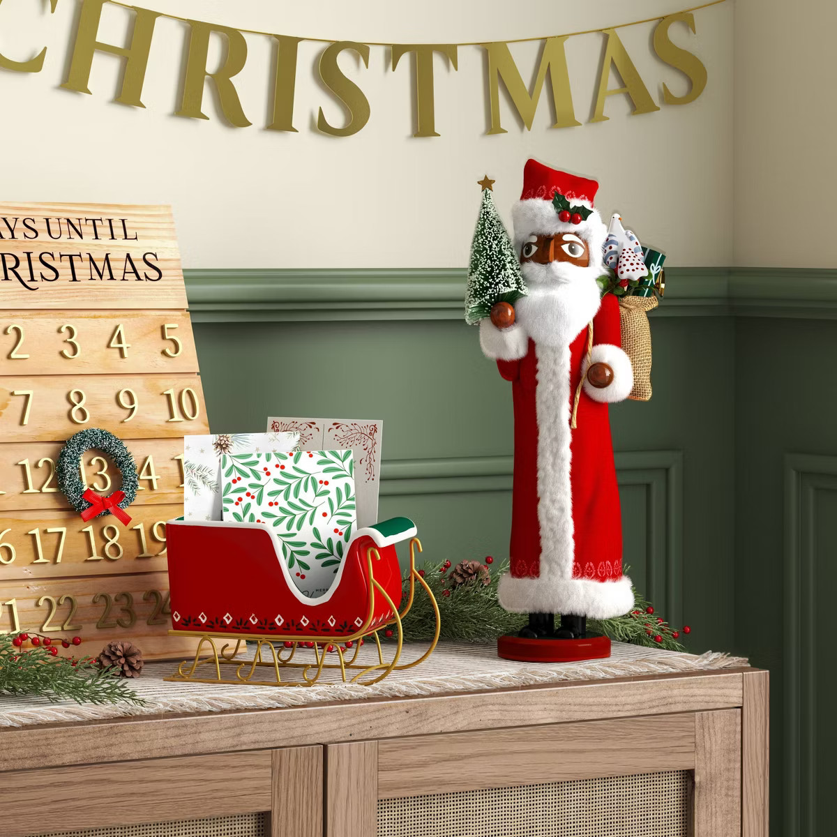 Ceramic Sleigh Christmas Card Holder - Threshold™ | Target