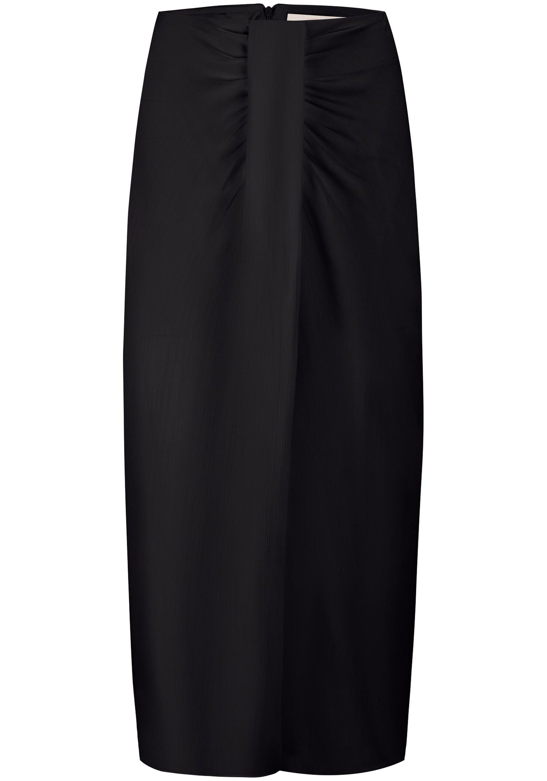 Saia Midi Franzida com Leve Acetinado | Lezalez (BR)