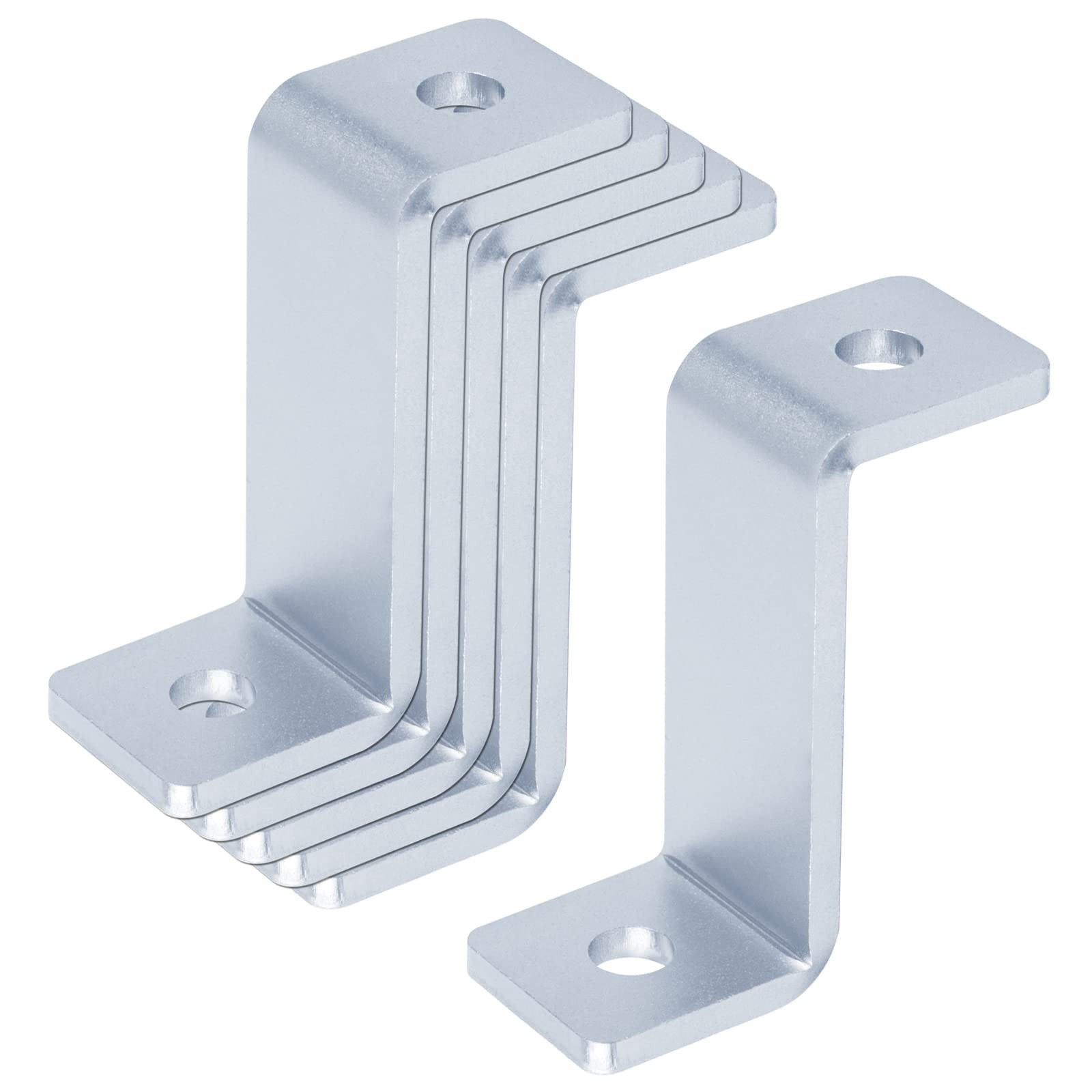 6 Pcs 2 Hole Z Fitting Strut Connector for 1-5/8" Strut Channel, 3-5/8" Height, 7/32" Thick | Amazon (US)