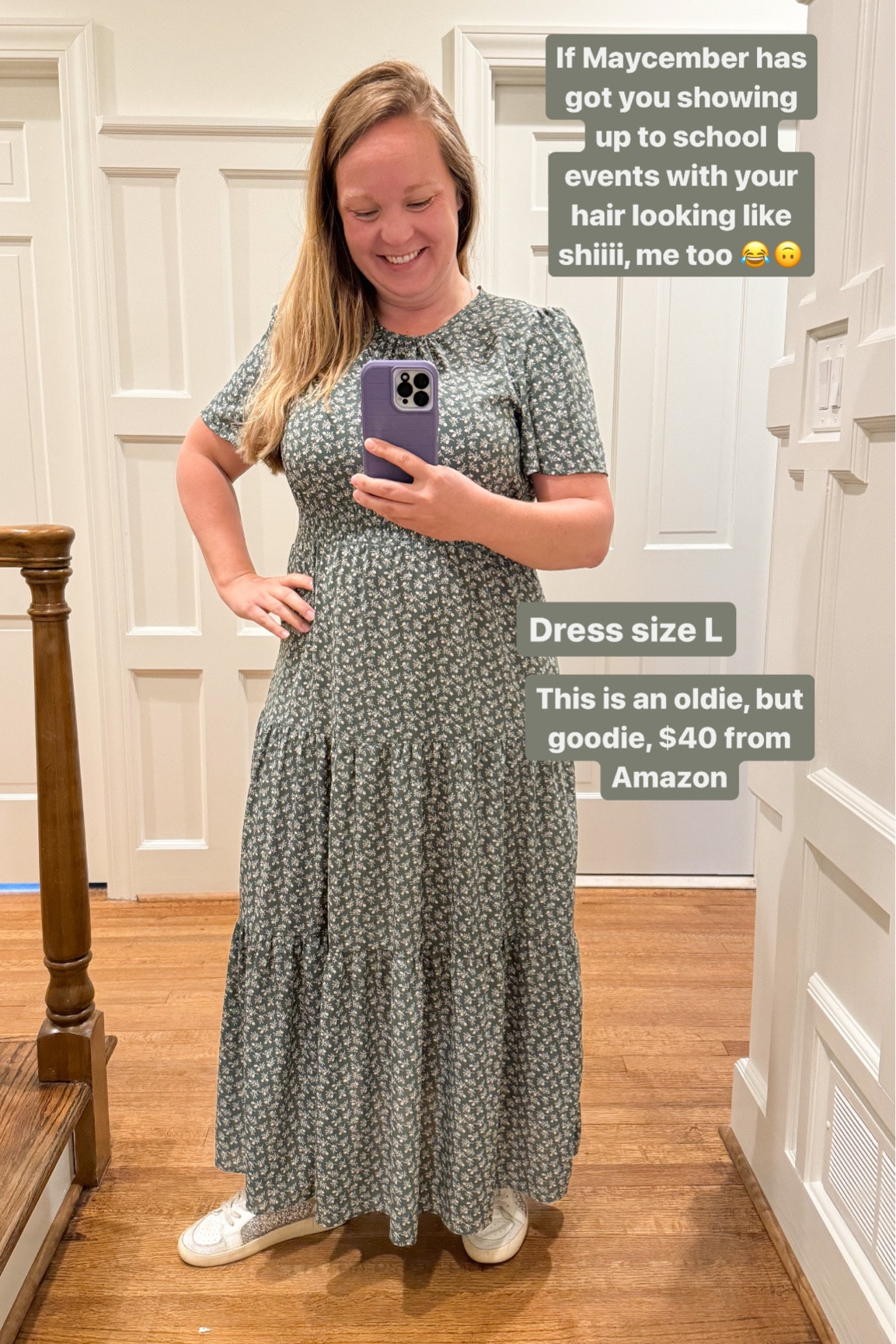 At lease I wore a dress 😅🙃

#LTKMidsize #LTKShoeCrush #LTKFindsUnder50