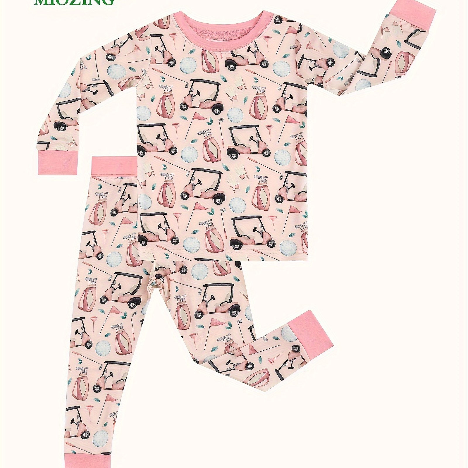 baby girl's casual underwear set cute golf print - Temu | Temu Affiliate Program
