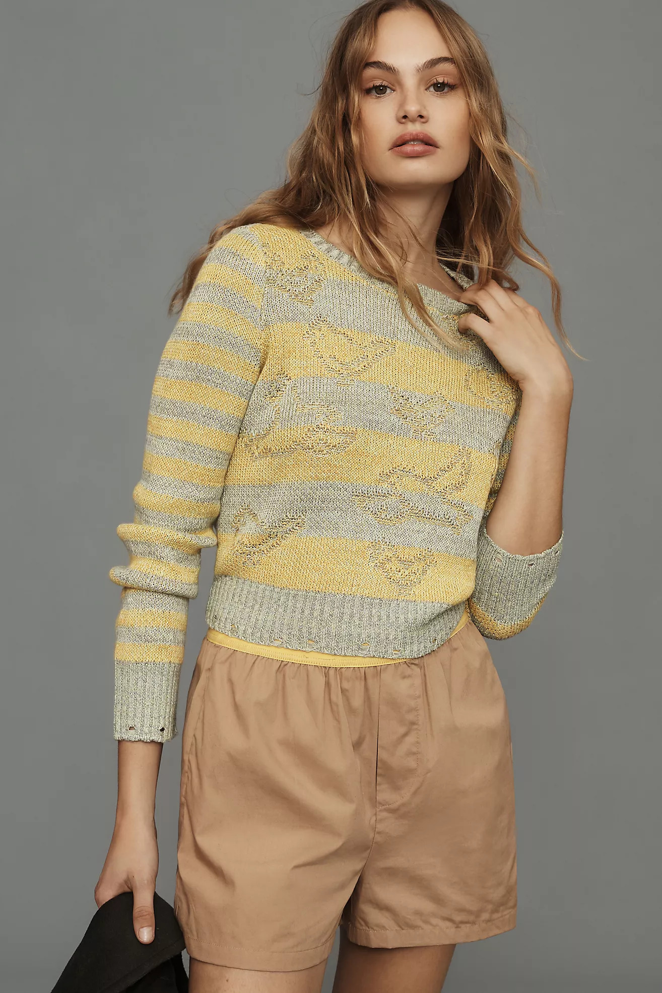 Pilcro Deconstructed Sweater | Anthropologie (US)