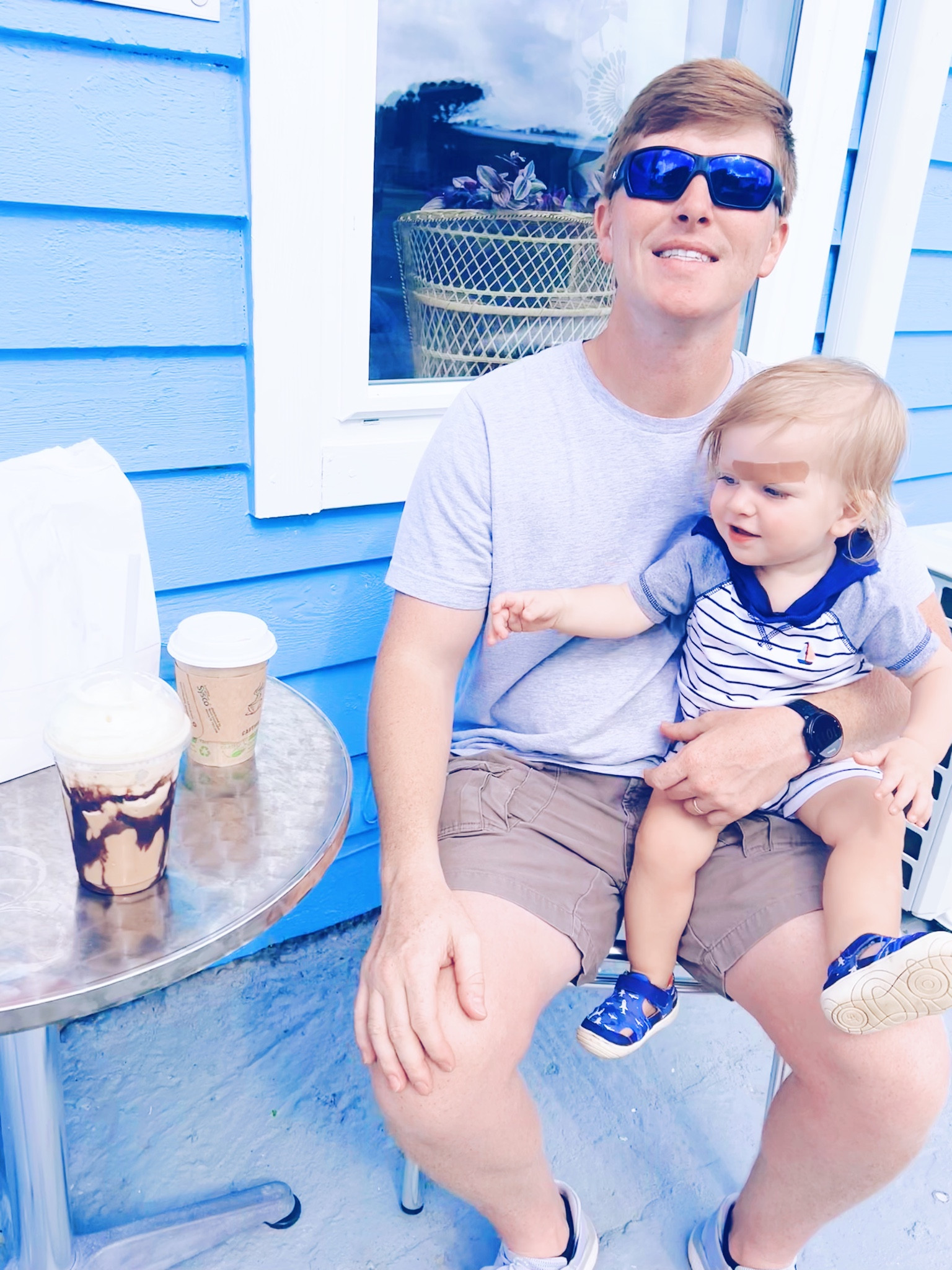 quick little bagels & coffee stop on our way odd the island 🏝! grateful for these boys and the sweetest summer - and now starting to get excited for all things fall once we get home ✨

#LTKbaby #LTKfamily #LTKtravel