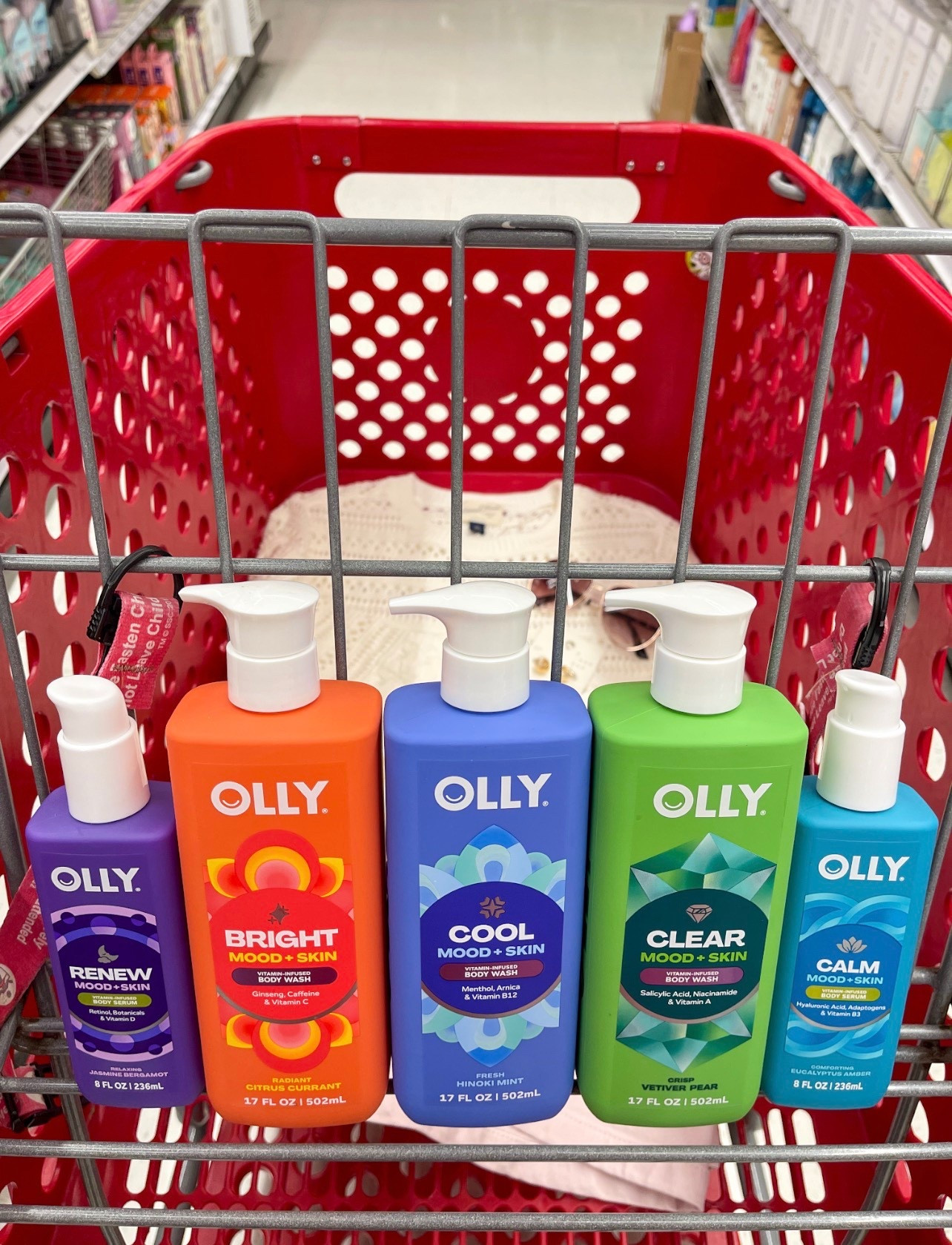 Loving this @ollywellness Body Wash Collection!  Check out these amazing scents!  AND the are $4 off one bodywash 3/22-4/5 💜  #OLLYpartner #target 