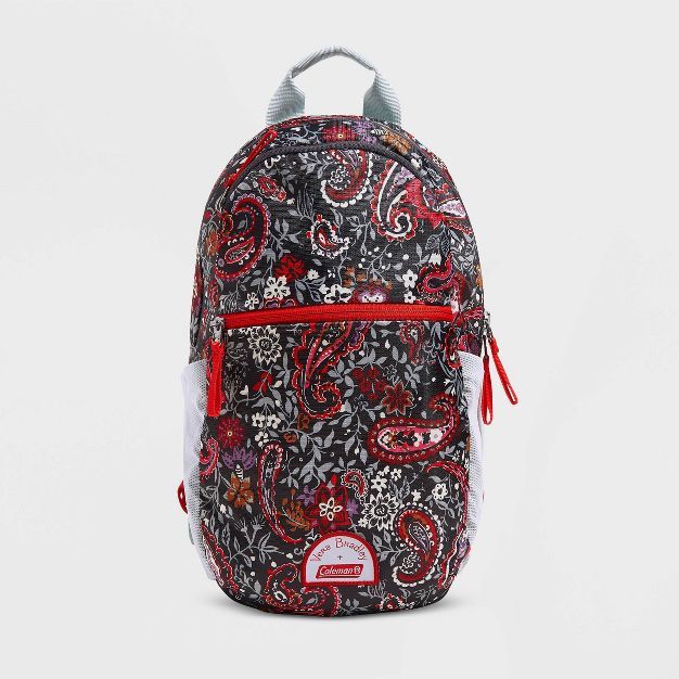 Vera Bradley + Coleman 15L Lightweight Outdoor Backpack - Eden Paisley Gray | Target