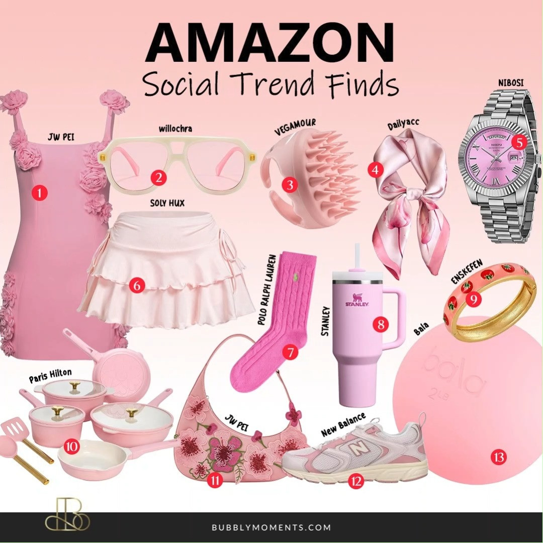 These Amazon social trend finds are everywhere right now ✨ From viral fashion pieces to everyday essentials and must-have accessories, these are the trending finds everyone is adding to cart. Perfect for upgrading your daily routine, refreshing your style, or finding those little things that make life easier and more fun.
Whether you love cozy home finds, cute outfits, beauty favorites, or trendy accessories, this roundup has a little bit of everything. These picks are stylish, practical, and easy to use for everyday life. Save this post for your next Amazon scroll and tap to shop the viral finds everyone is talking about 💕
#LTKStyle #LTKFinds #LTKBeauty #AmazonFinds #TikTokMadeMeBuyIt #AmazonFavorites #ViralFinds #TrendingNow #AmazonMustHaves #OnlineShopping #DailyFinds #MustHaveItems #TrendingProducts #FashionFinds #HomeFinds #BeautyFinds #LifestyleFinds #AmazonDeals #InternetFamous #ViralProducts #ShopWithMe #AmazonTrend 

 
