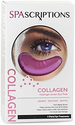 Collagen Hydrogel Under-Eye Pads - 4 Pack | Amazon (US)