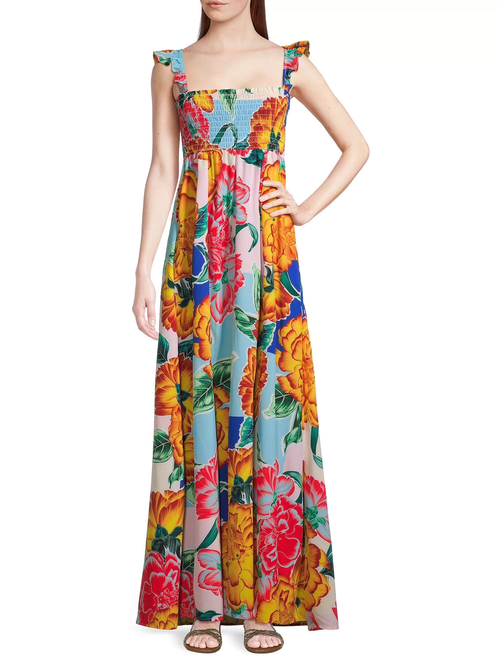 Fiorever Leandra Floral Maxi Dress | Saks Fifth Avenue