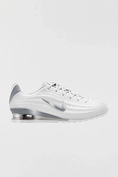 Nike Women's Shox Z Sneaker in Silver/Silver/Black, Women's at Urban Outfitters | Urban Outfitters (US and RoW)