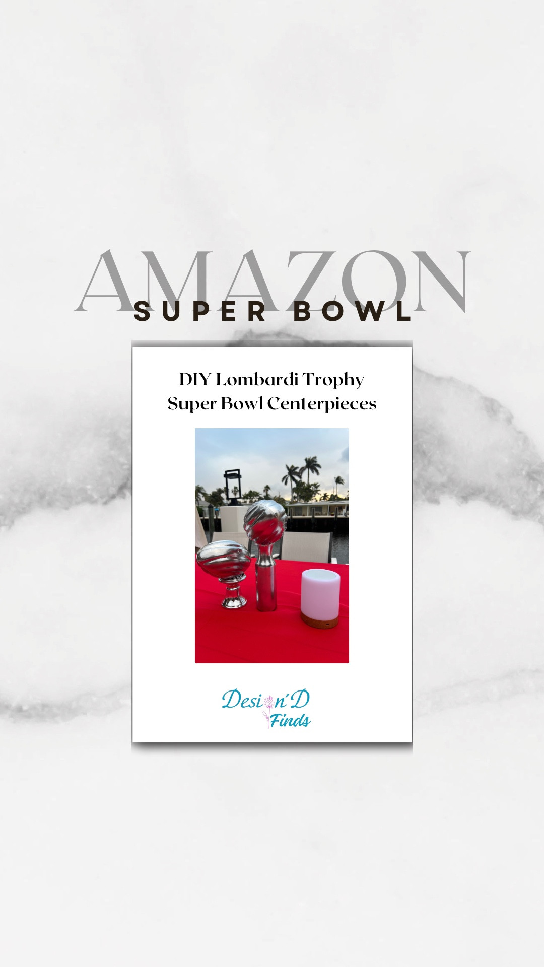I had so much fun crafting these Super Bowl centerpieces last year—every table deserves its own Lombardi trophy! It was such an easy and enjoyable project! Everything I used is linked in this post. ❤️

#diy #Superbowl #decor #hosting #superbowlparty #superbowldecor 

#LTKParties #LTKSaleAlert #LTKSeasonal