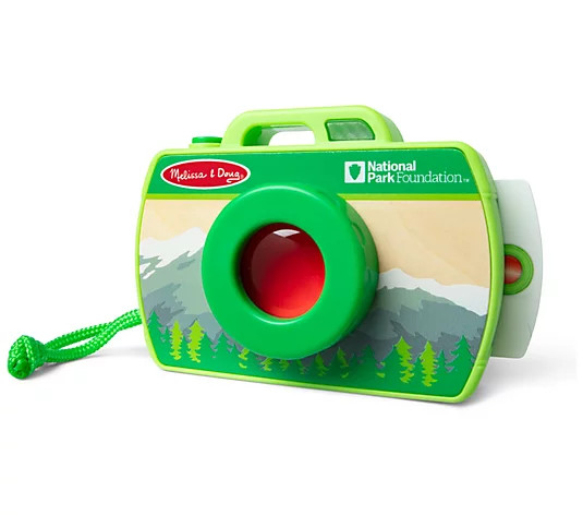 Melissa & Doug Rocky Mountain Sights & Sounds Toy Camera Play - QVC.com | QVC