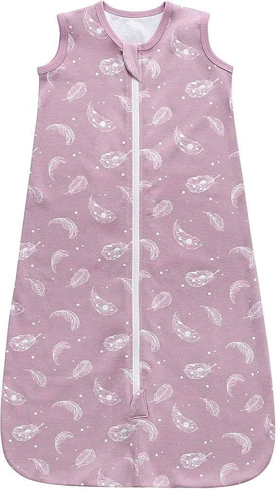 Owlivia Baby Organic Cotton Sleeping Bag with 2-Way Zipper, Organic Cotton Wearable Blanket,Unise... | Amazon (US)