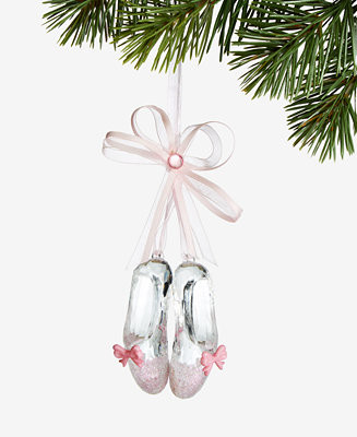 Holiday Lane Ballerina Shoes Ornament, Macy's Exclusive  - Macy's | Macy's