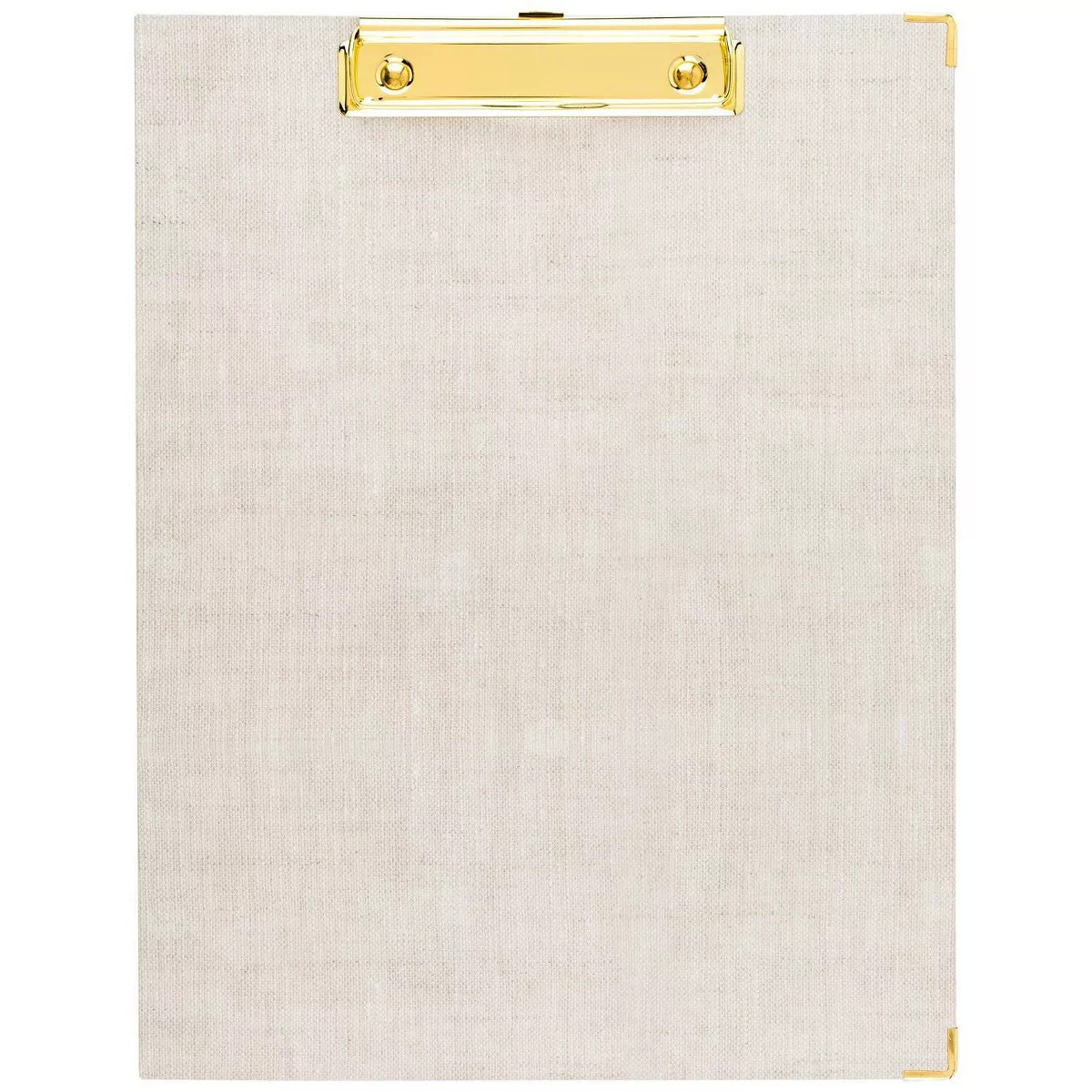 Sugar Paper Essentials Clipfolio Tan: Office Supplies Desk Organizer & Document Holder, 12.563" x... | Target