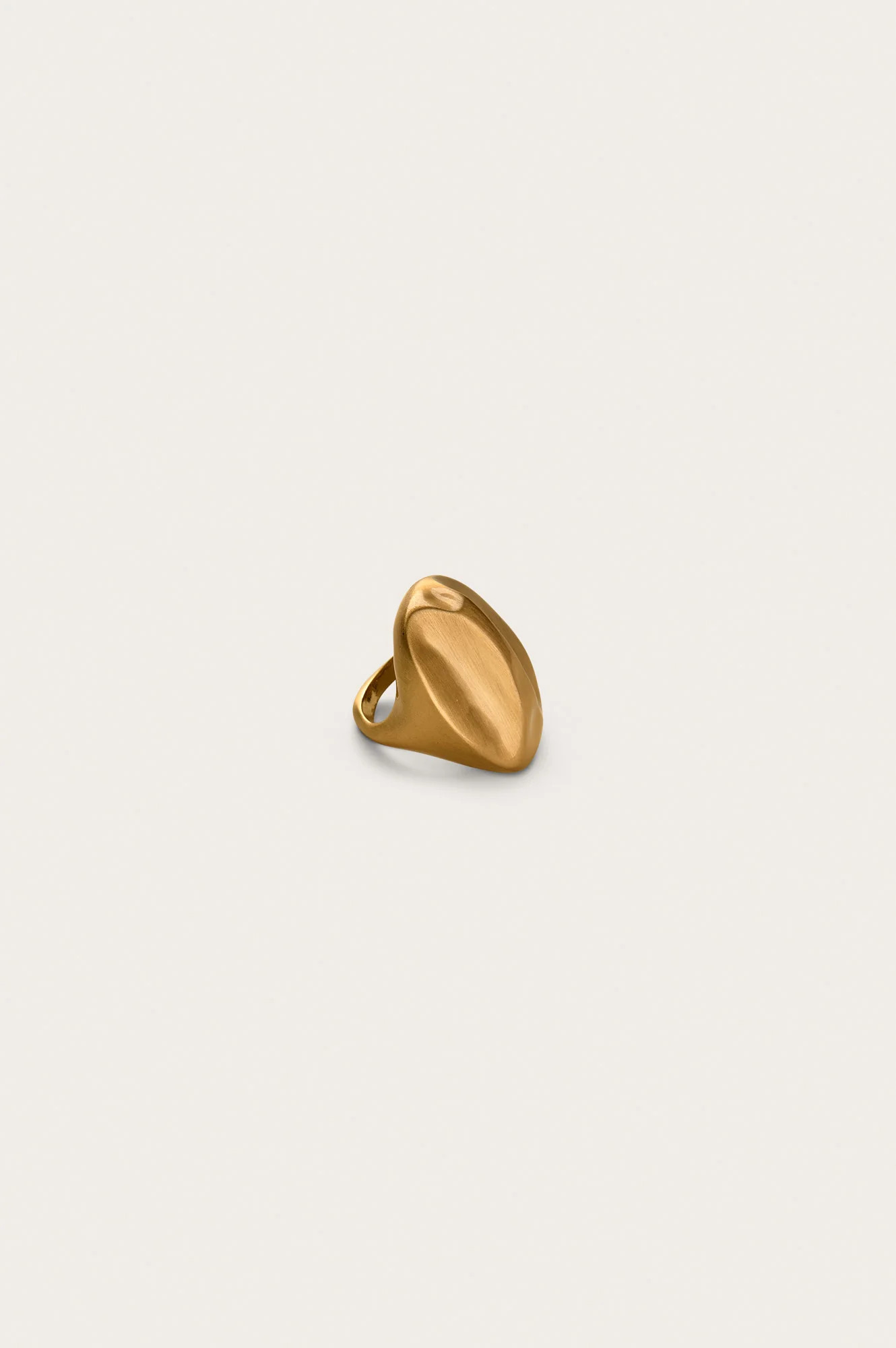 VEDA RING - BRUSHED BRASS | Cult Gaia - US