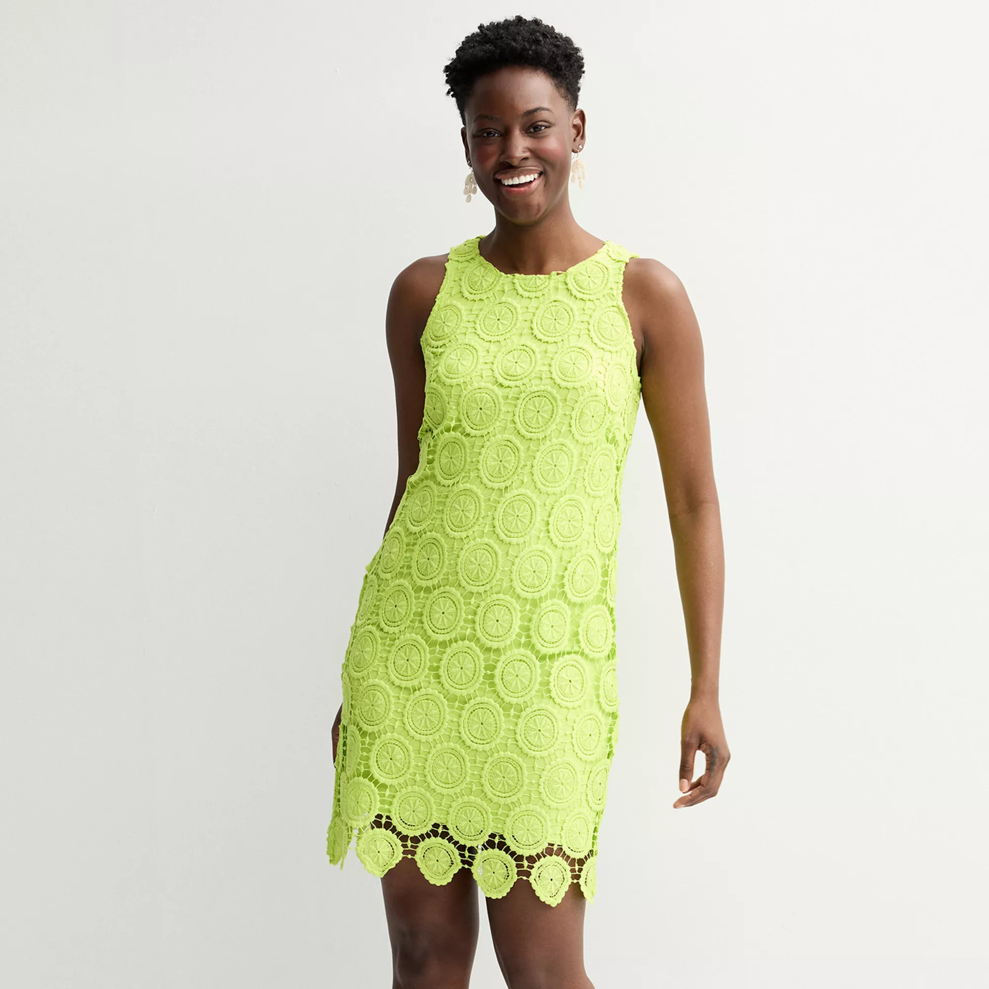 Women's London Times Chemical Lace Shift Dress | Kohl's
