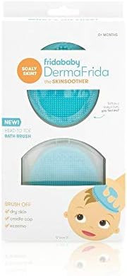 DermaFrida The SkinSoother Baby Bath Silicone Brush by Fridababy | Baby Essential for Dry Skin, Crad | Amazon (US)