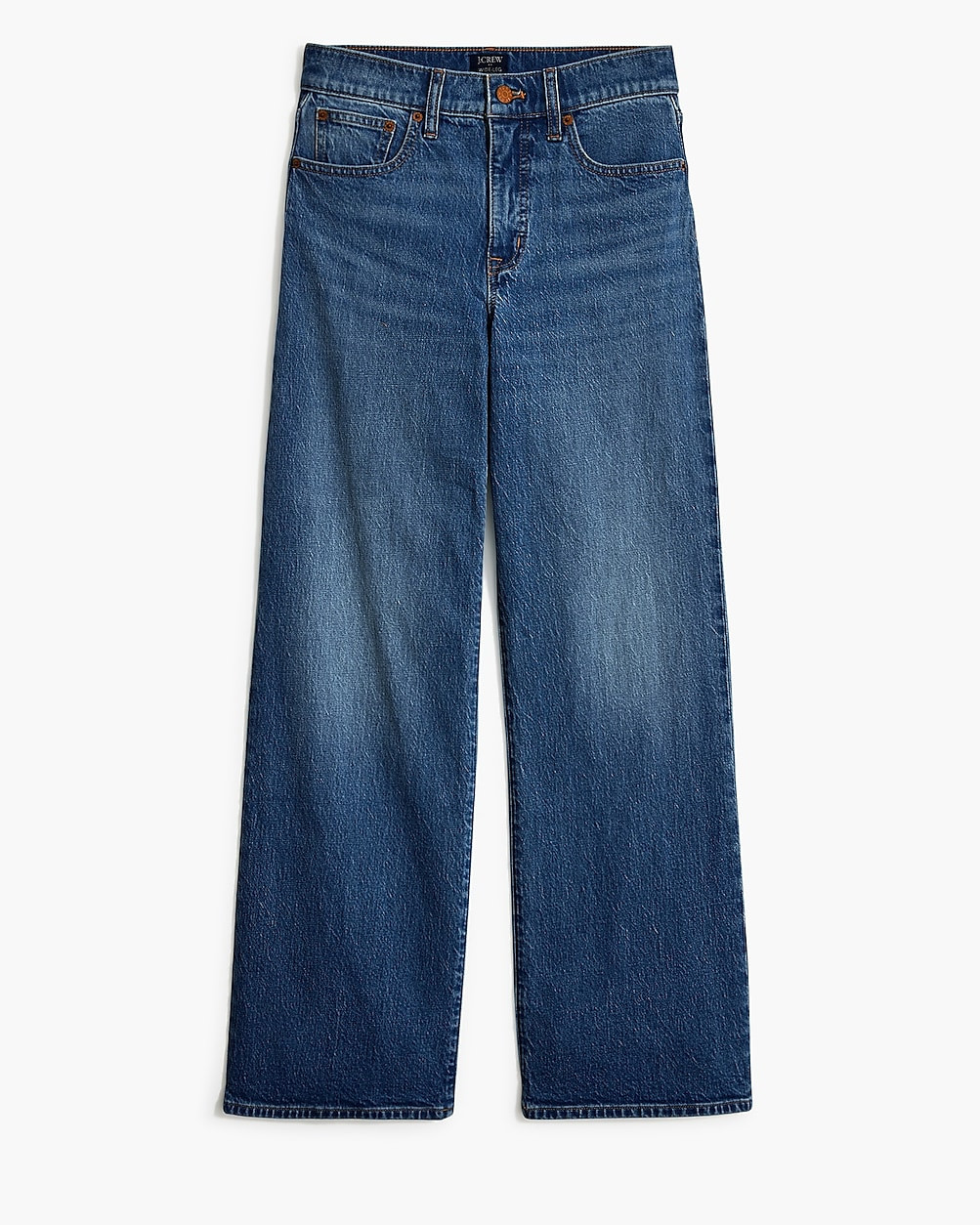 Tall wide-leg cropped jean in all-day stretch | J.Crew Factory