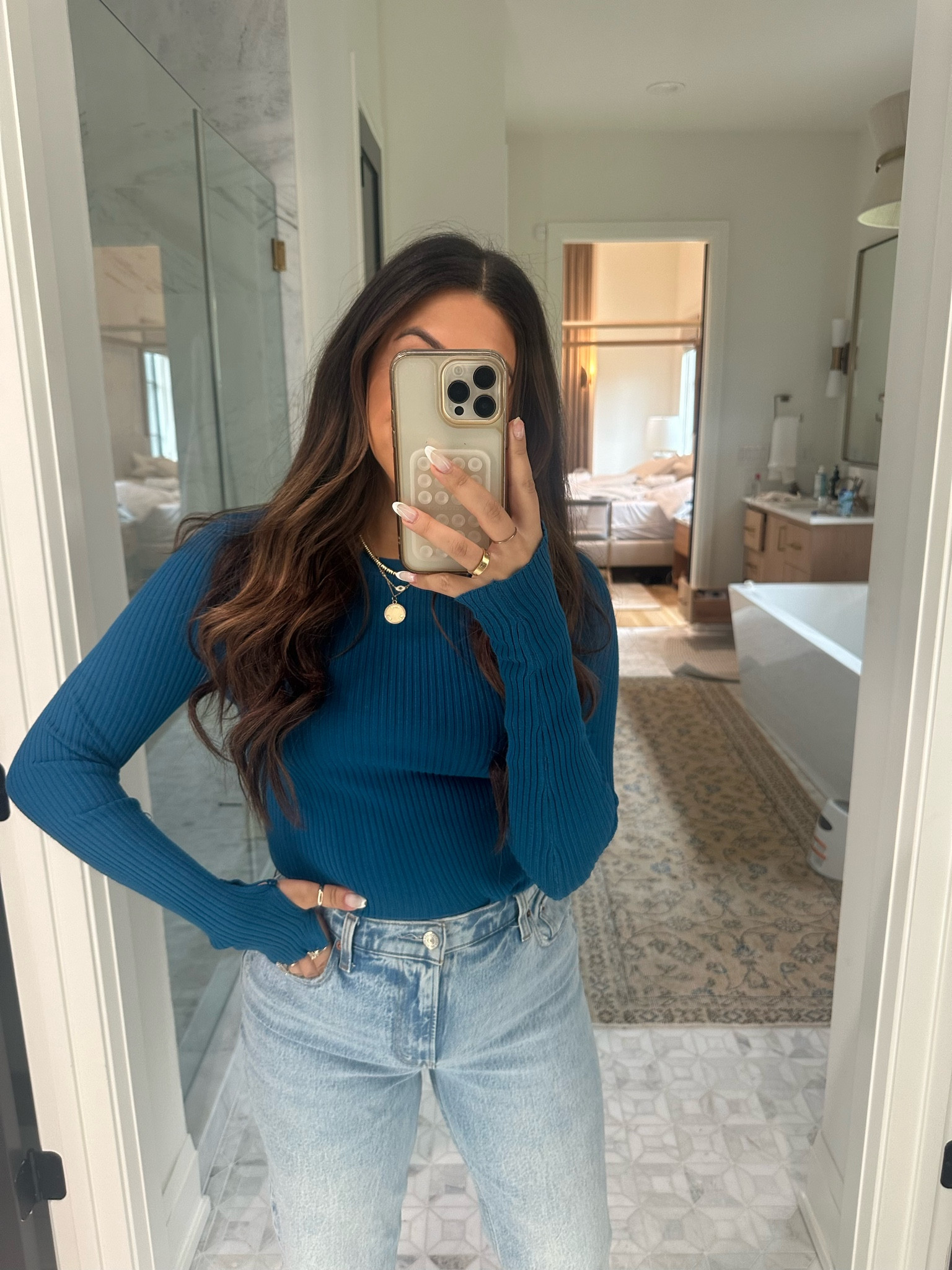Love this long sleeve from @walmartfashion! The thumbholes are so cute! #walmartpartner

Dressupbuttercup.com
#dressupbuttercup 

#LTKfindsunder50 #LTKfindsunder100