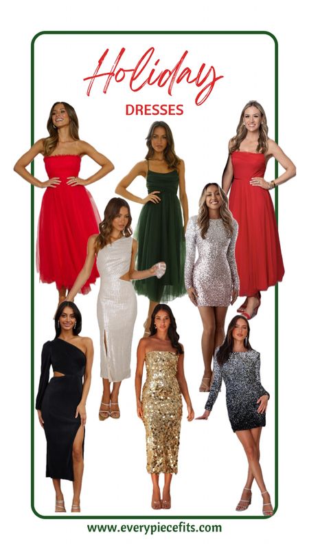 ✨ Holiday Dresses ✨

For all of the events this season, it’s time to find your holiday outfit. Reds, greens, sequins. You can’t go wrong. 

Hello Molly is having a 20% off sale too!  There’s limited sizes in the dress I wore for our Christmas cards, but there’s similar styles. Also, their site is doesn’t list color options - you need to search by the name of the item and then you’ll see the additional colors the item may come in. 

#everypiecefits

Christmas outfit
Christmas dress
New Year’s Eve
New Year’s Eve dress 
New Year’s Eve outfit 

#LTKSeasonal #LTKparties #LTKHoliday