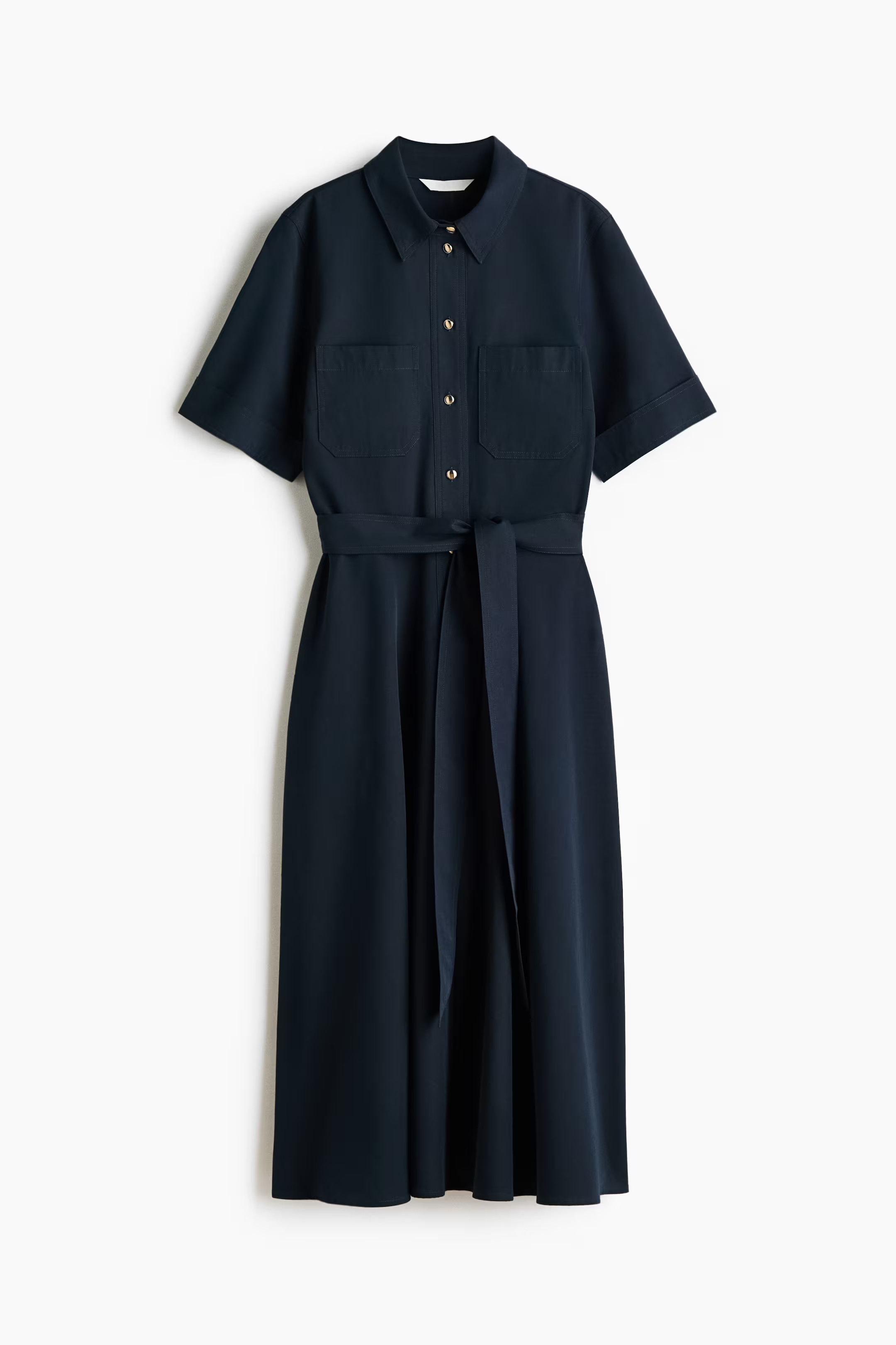 Blusenkleid mit Kurzarm | H&M (DE, AT, CH, NL, FI)