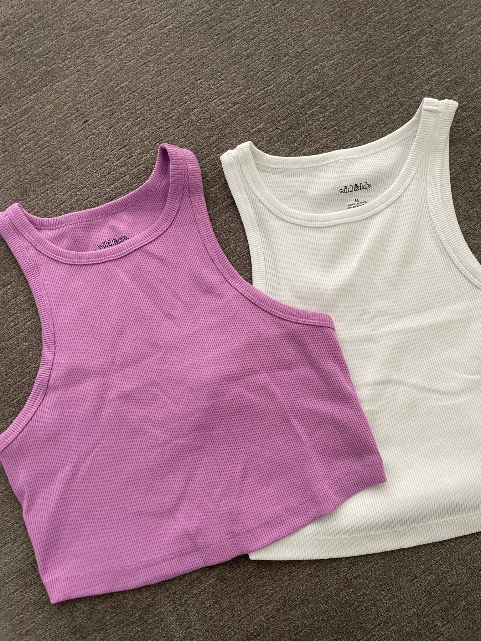 Target ribbed crop tank