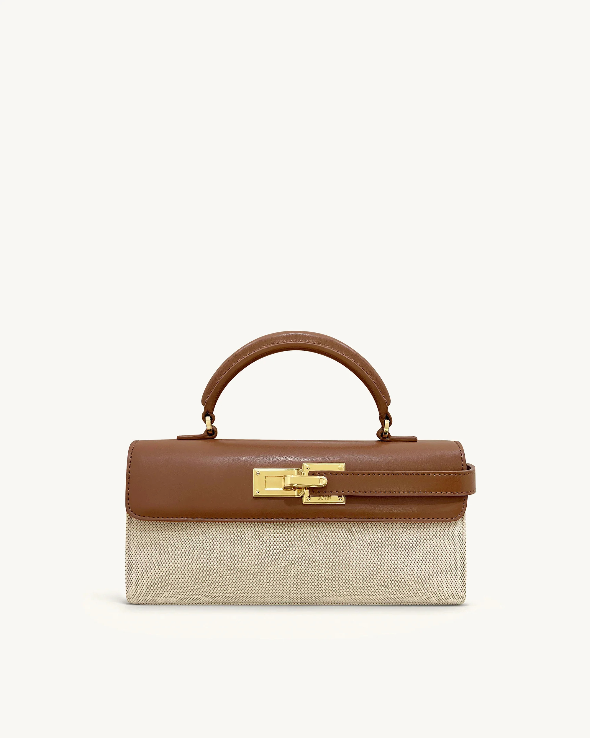 Keyla Top Handbag - Brown Canvas | JW PEI US