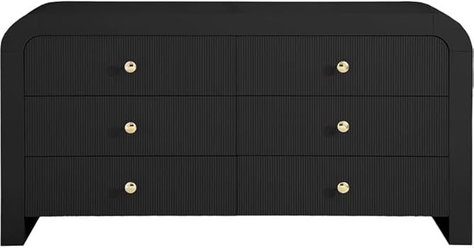 Meridian Furniture Artisto Collection Modern | Contemporary Wood Dresser, 62" W x 19" D x 31.5" H, B | Amazon (US)