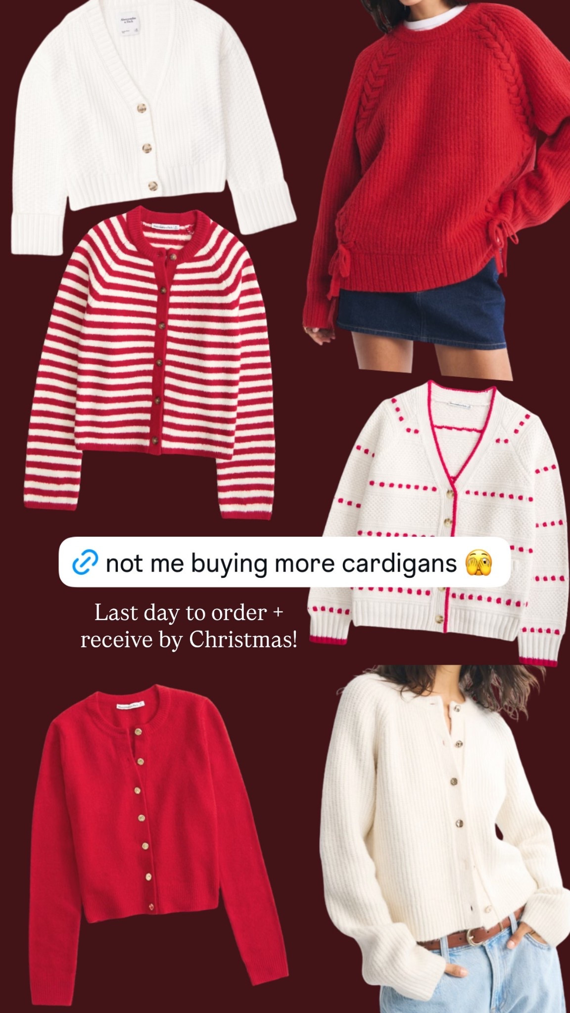 Not me buying more cardigan sweaters 🫣 last day to order and receive by Christmas! Up to 40% off!

#LTKSaleAlert #LTKHoliday #LTKFindsUnder50