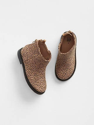 Cheetah Print Booties | Gap US