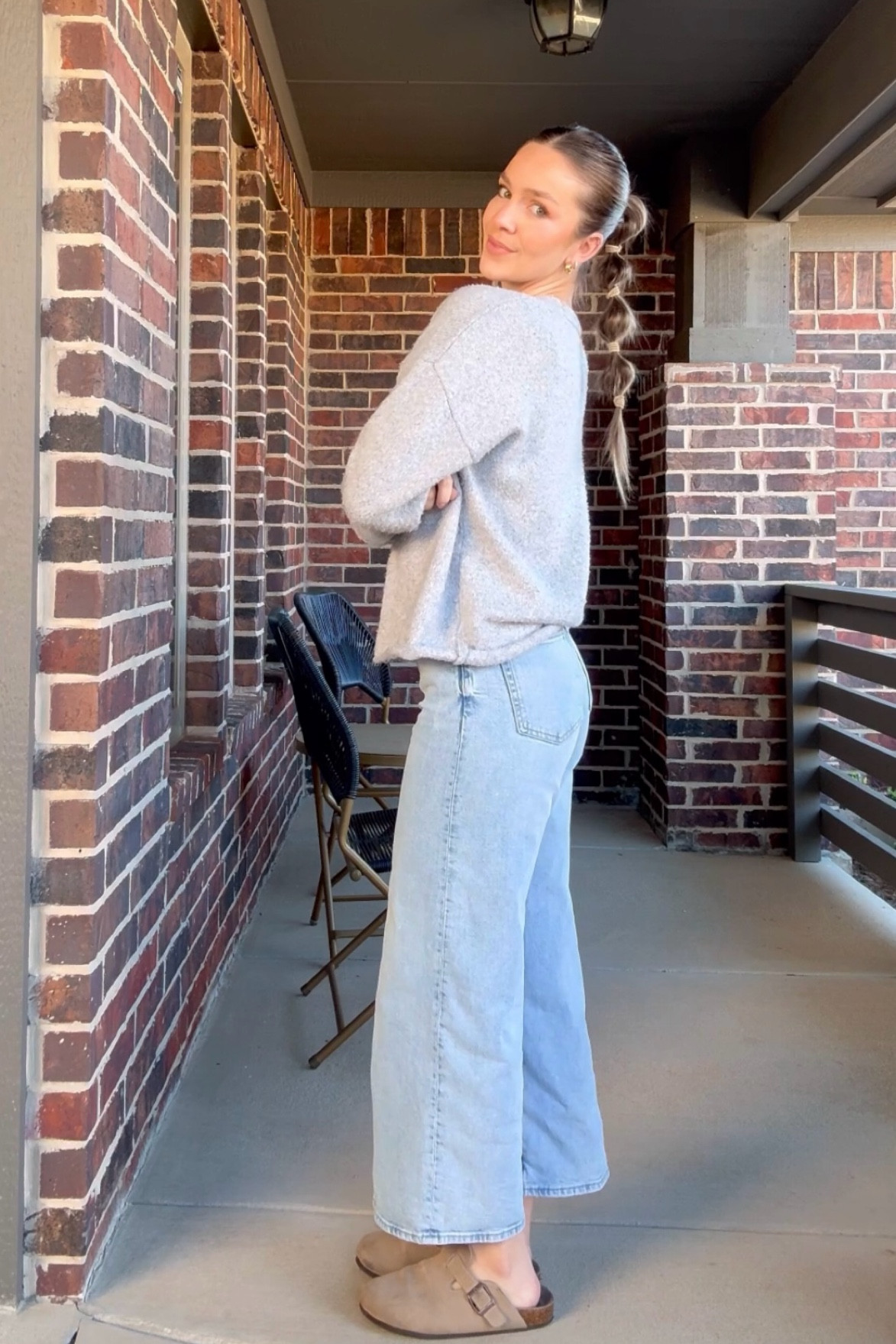Perfect everyday mom fit! 

Wearing medium cardigan for oversized fit
Size 4 jeans
Size medium top (under cardigan)
Birkenstock dupes are tts 

#LTKFindsUnder50 #LTKStyleTip #LTKSeasonal