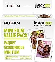 Fujifilm Instax Mini Instant Film Value Pack - (60 Total Pictures)(Package may vary) | Amazon (US)