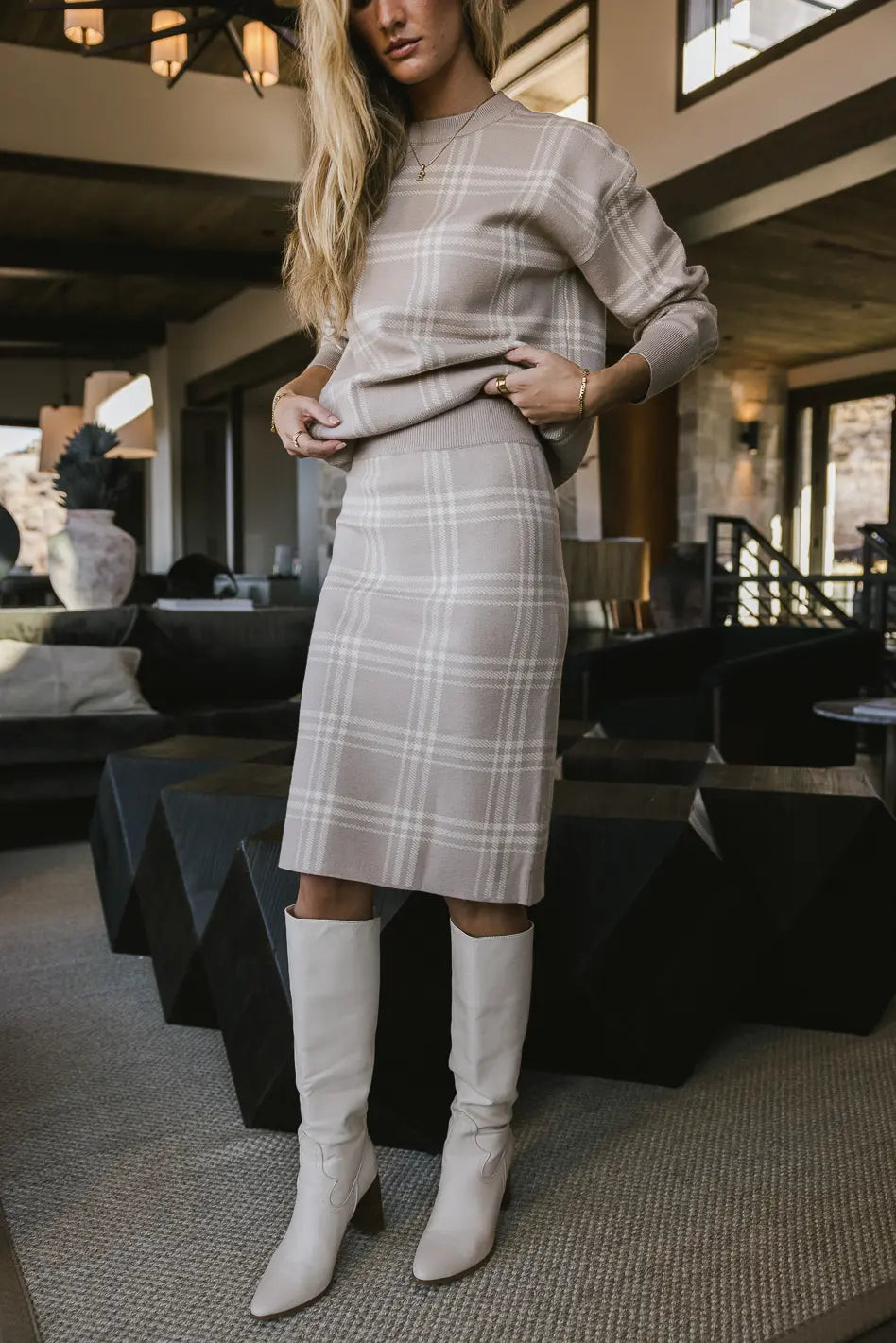 Valeria Plaid Skirt | Böhme US