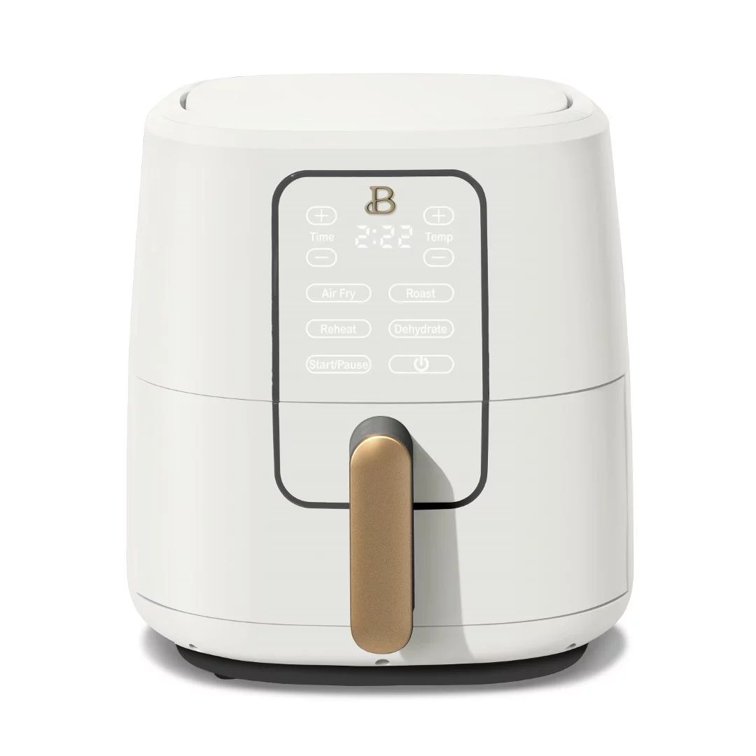 Beautiful 6 qt Air Fryer with Touch-Activated Display, White Icing by Drew Barrymore | Walmart (US)