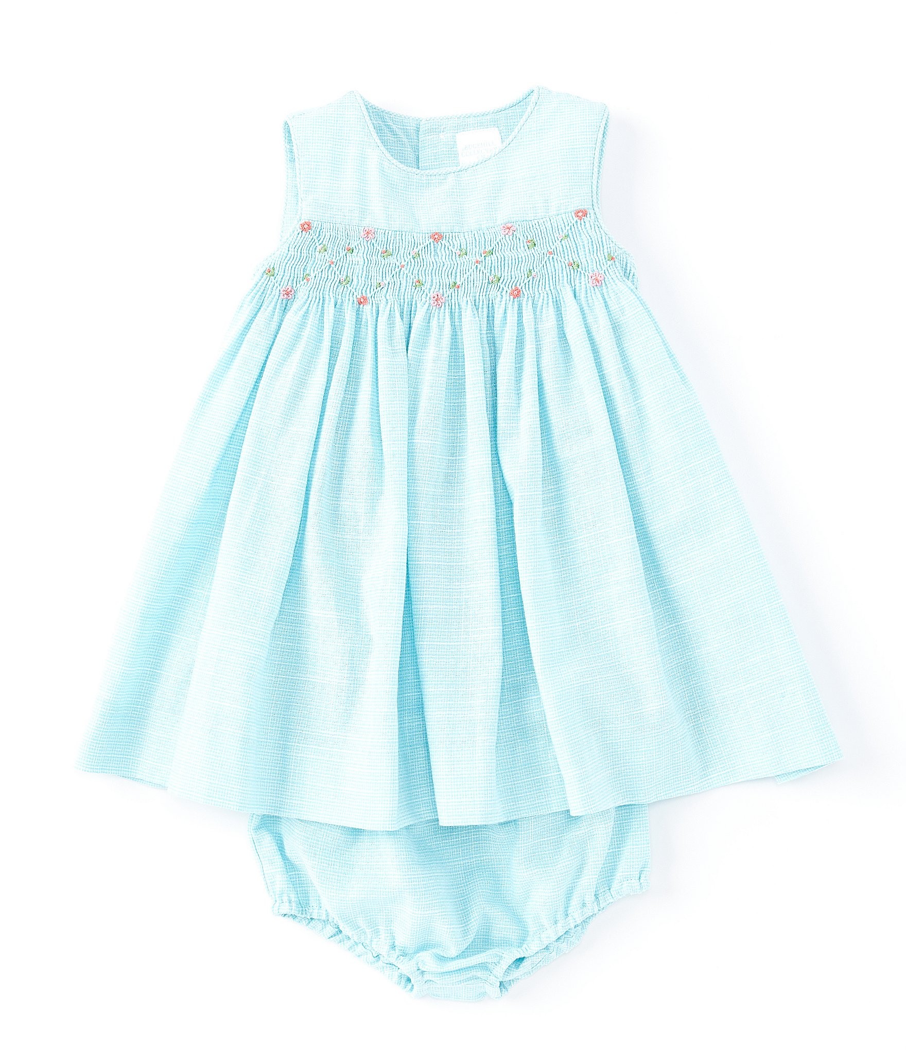 Baby Girls 3-24 Months Embroidered Smocked A-Line Dress | Dillards