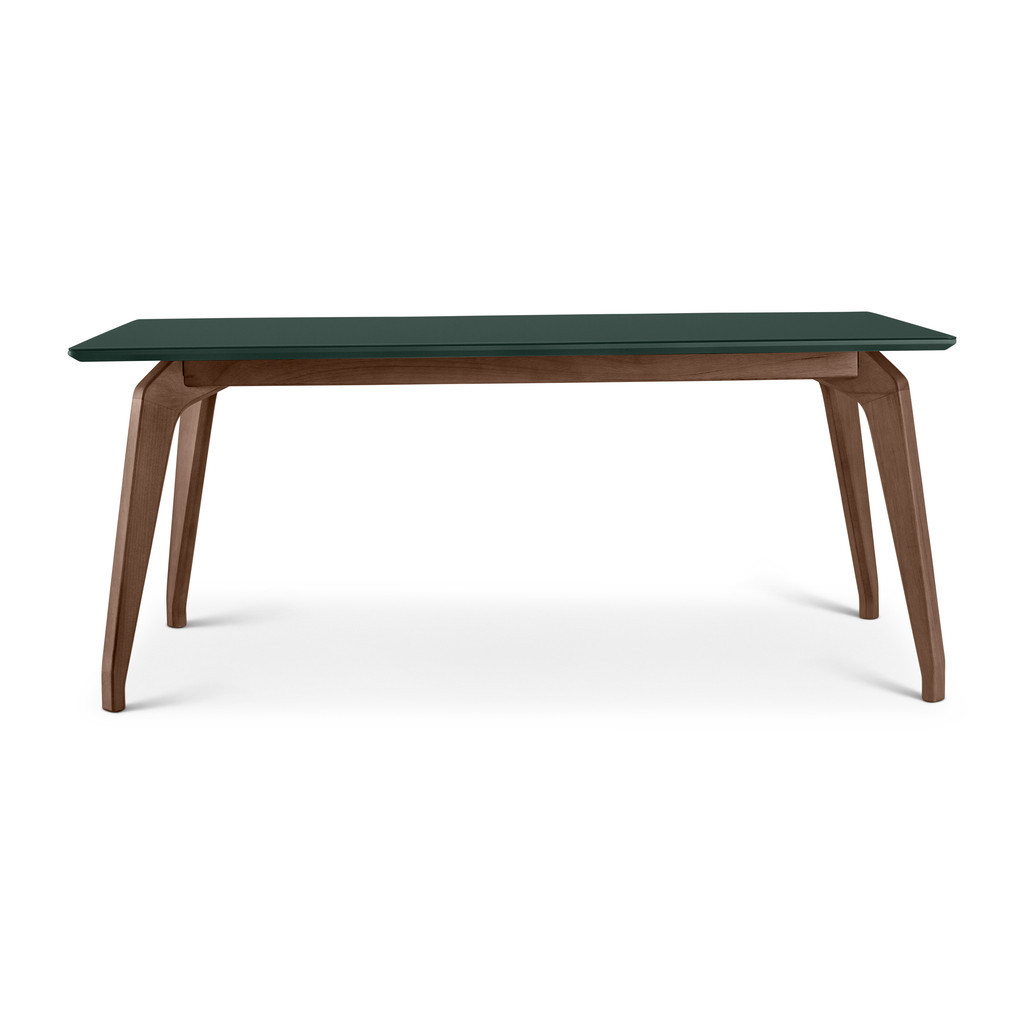 Giane Dining Table In Floresta Green | 1stopbedrooms