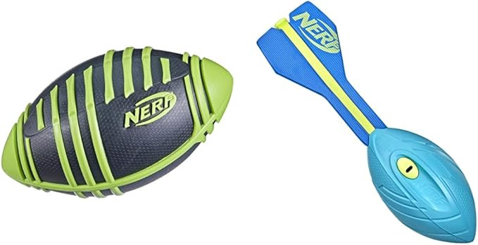 NERF Weather Blitz Foam Football for All-Weather Play -- Easy-to-Hold Grips Green & Vortex Aero H... | Amazon (US)