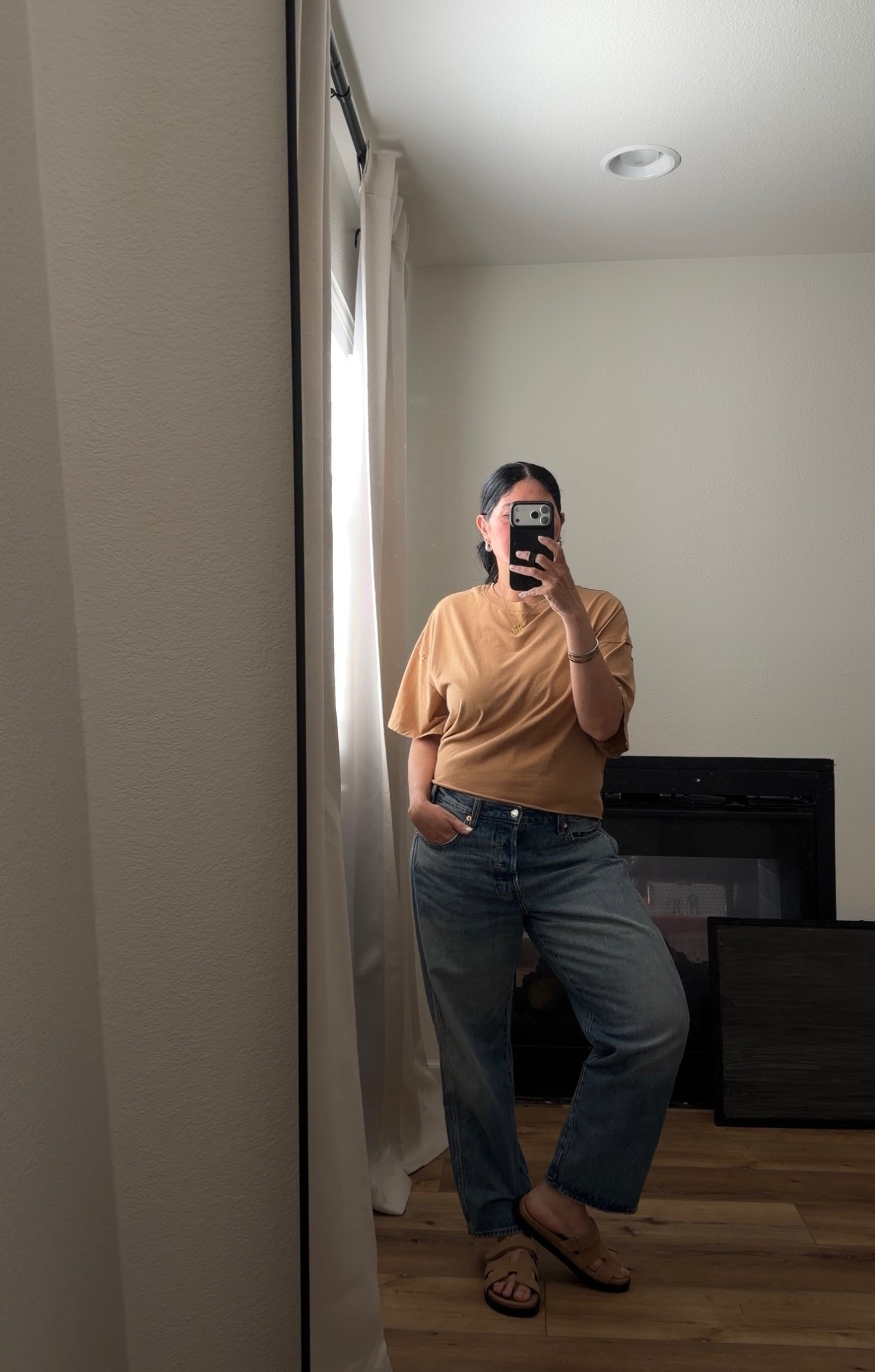 large on top / 10 in the pants / 7.5 in the sandals 



#LTKootd #LTKmomlife #LTKgrwm